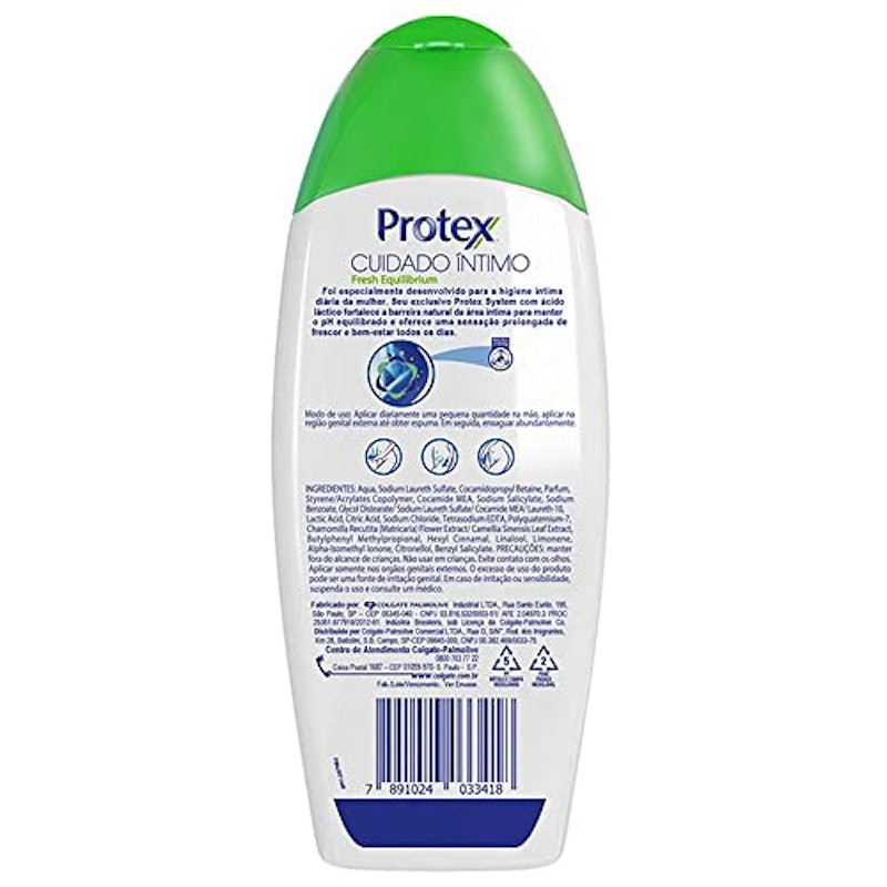 Sabonete Íntimo Líquido Protex Cuidado Íntimo Fresh Equilibrium 2