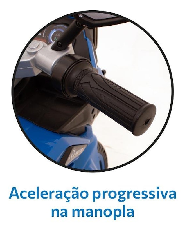 Moto Adventure Elétrica 12 V 3