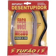 Desentupidor de Canos Profissional com Mola Rotativa Tufão I