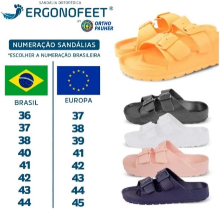 Sandália Ortopédica Ergonofeet 2