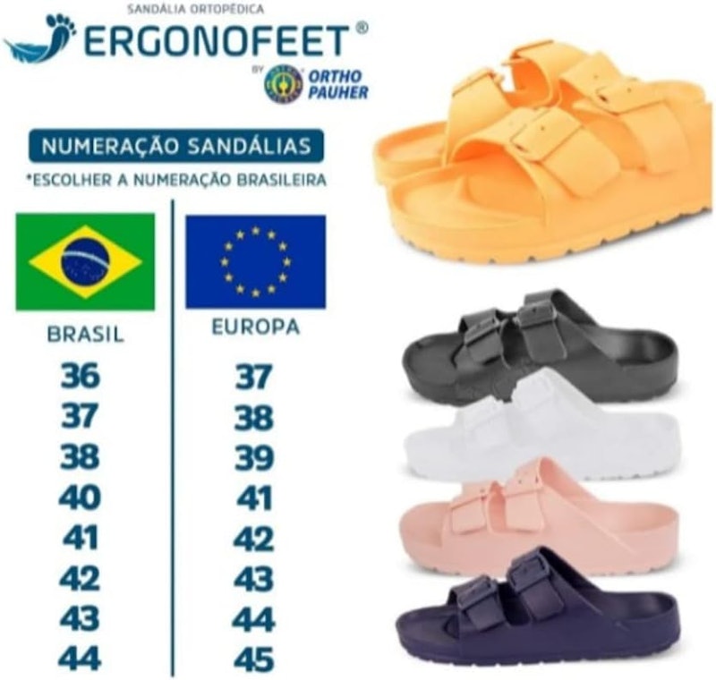 Sandália Ortopédica Ergonofeet 2