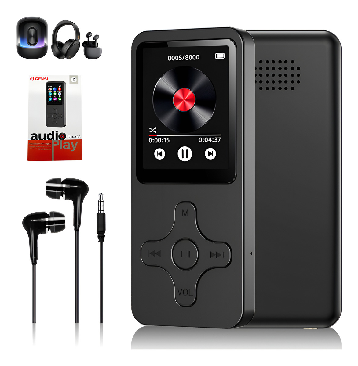 Top 10 Melhores MP3 Players em 2026 (Genai, Homyl e mais) 3