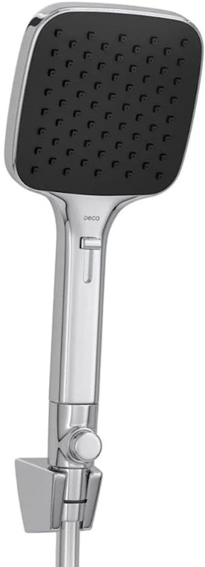 Chuveiro Retangular de Parede 20 cm com Desviador Cromado Flex Plus 3