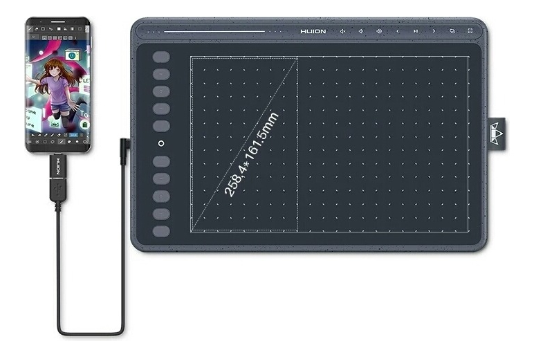 Mesa Digitalizadora Huion HS611 3