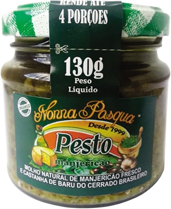 Pesto Manjericão e Castanha de Baru 1