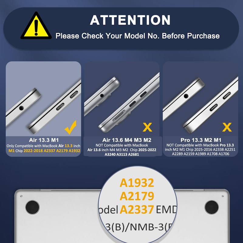 Capa para Macbook Air Mosiso 2