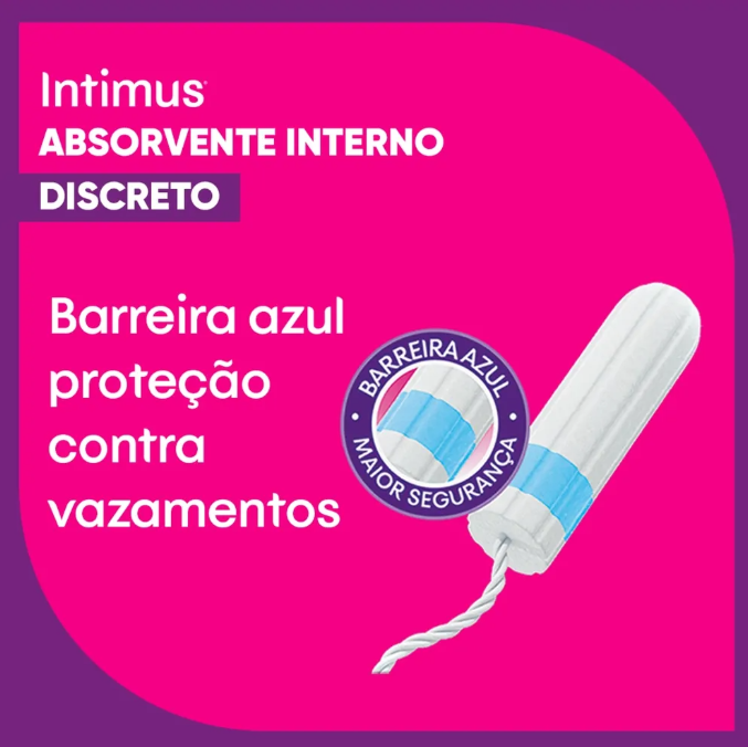 Absorvente Interno Mini Intimus 4