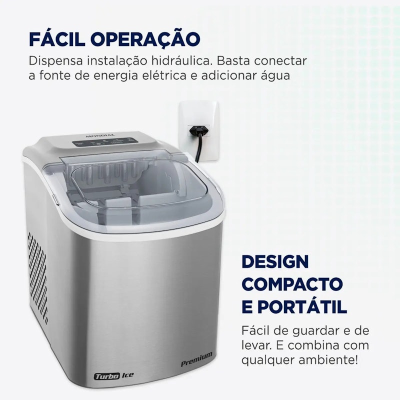 Máquina de Gelo Turbo Ice Premium 4