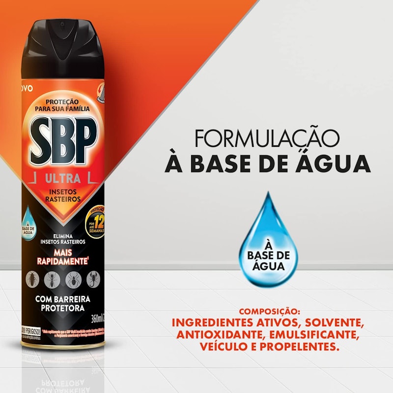 SBP Aerossol Ultra Barreira Ativa para Insetos Rasteiros 4