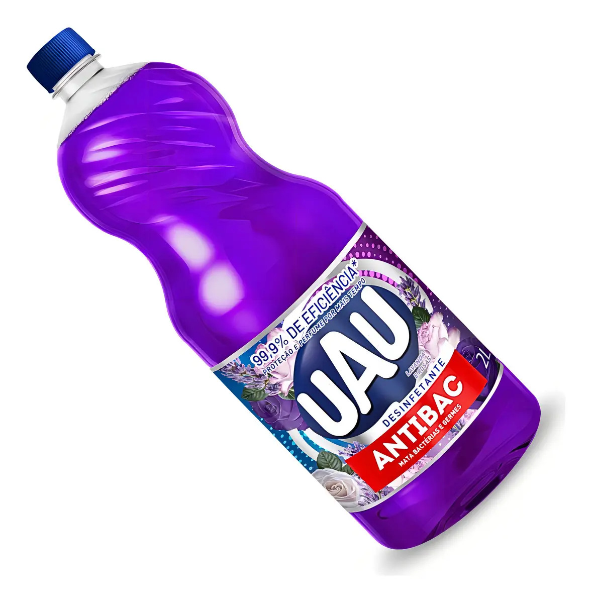 Desinfetante UAU Antibac Lavanda e Rosas 2