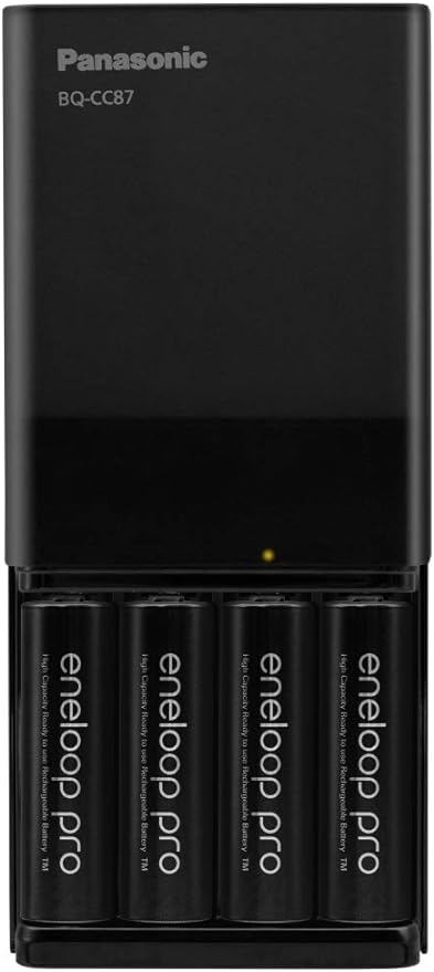 Carregador de Pilhas Eneloop Pro 2