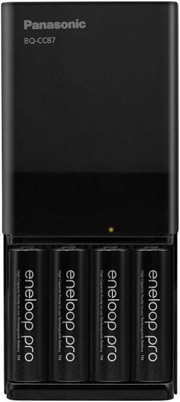 Carregador de Pilhas Eneloop Pro 2