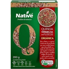 Quinoa Vermelha em Flocos Orgânica