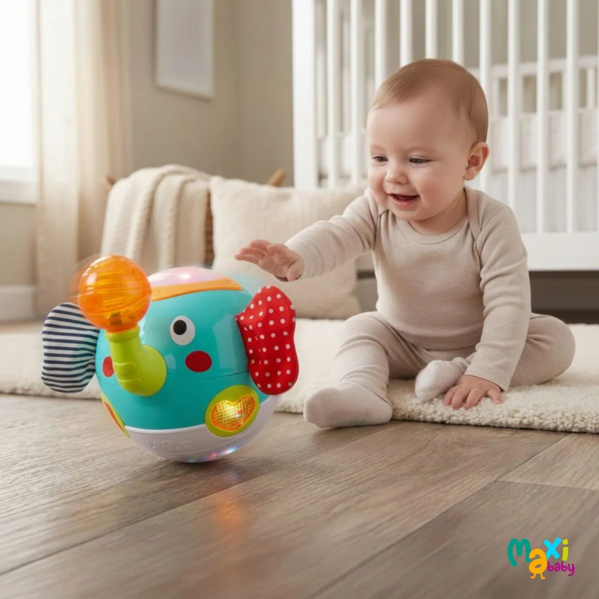 Brinquedo Educativo Bola Interativa de Atividades Maxi Baby 2