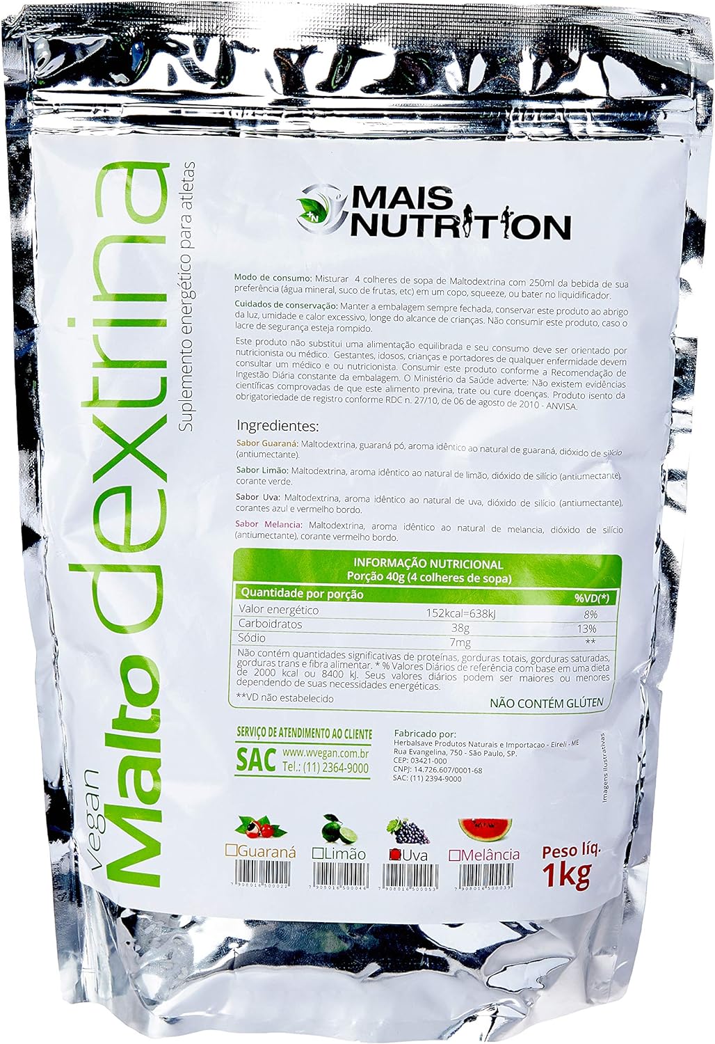 Maltodextrina Mais Nutrition 1