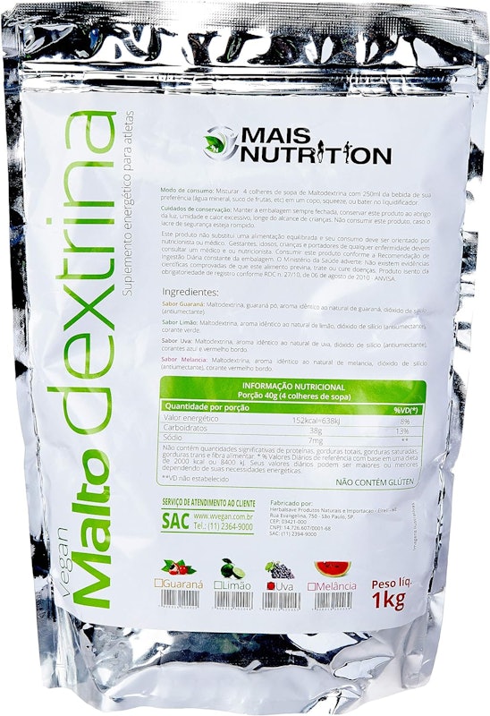 Maltodextrina Mais Nutrition 1