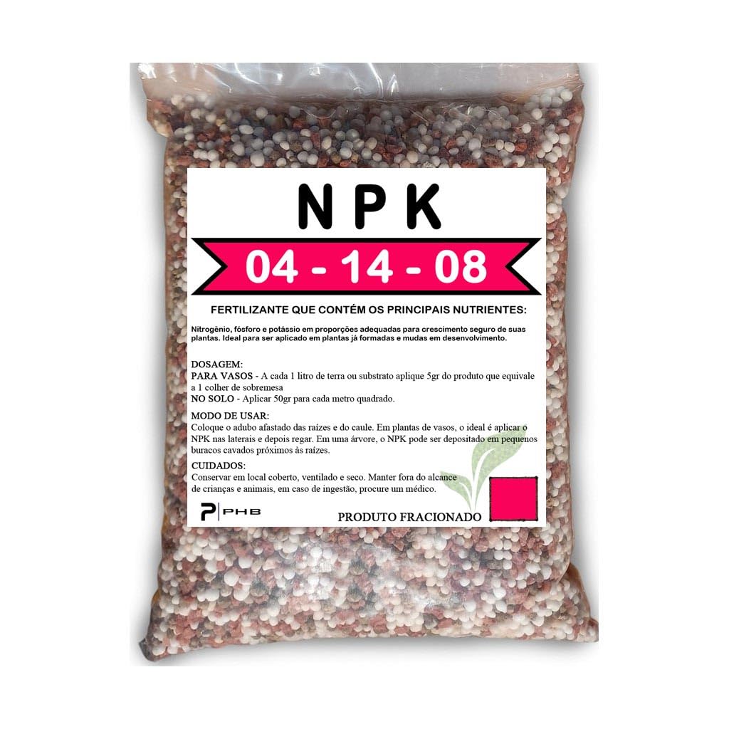 Adubo Fertilizante NPK 04-14-08 1