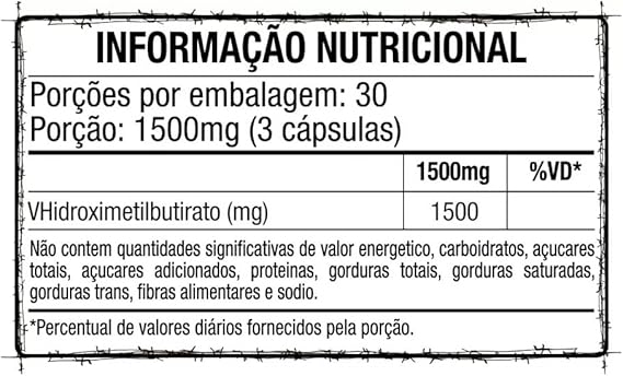 HMB 1500 mg Bruthal Sports 2