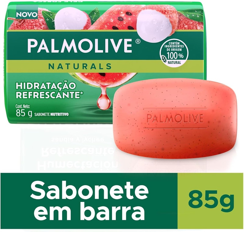 Sabonete em Barra Naturals Hidratação Refrescante com Melancia e Lichia 3