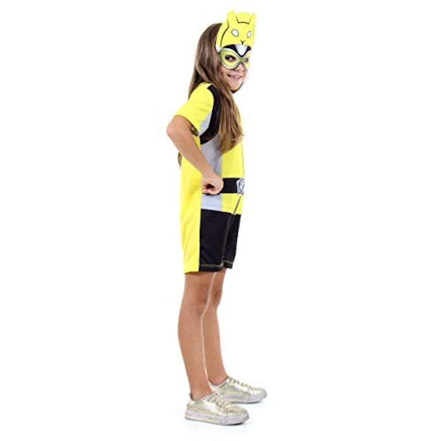 Power Rangers Beast Morphers Amarelo Curto 2