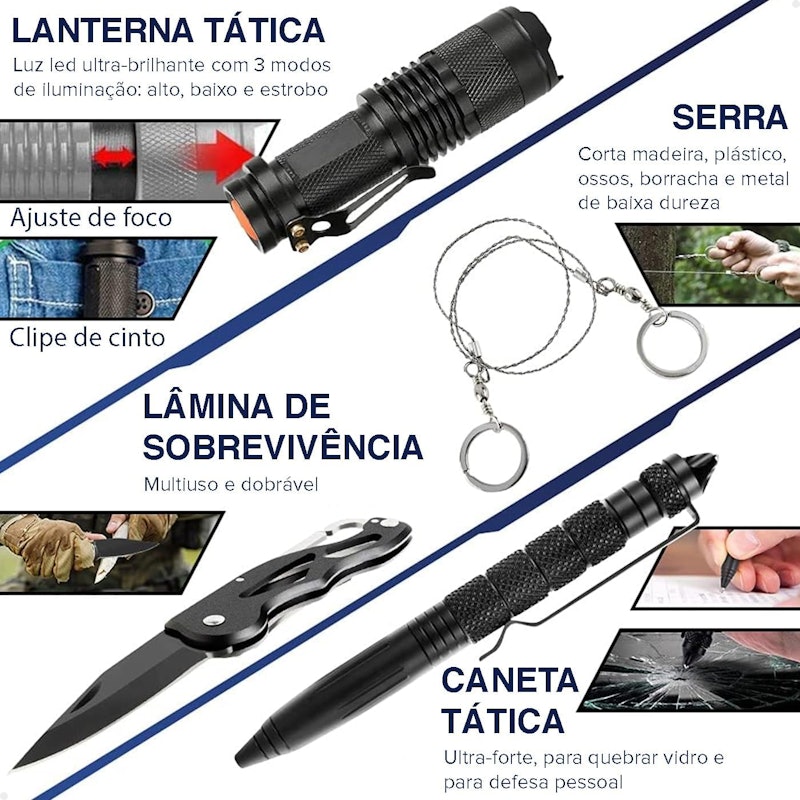 Kit de Sobrevivência Completo Lorben 4