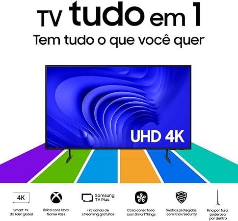 Smart TV 43" UHD 4K 2