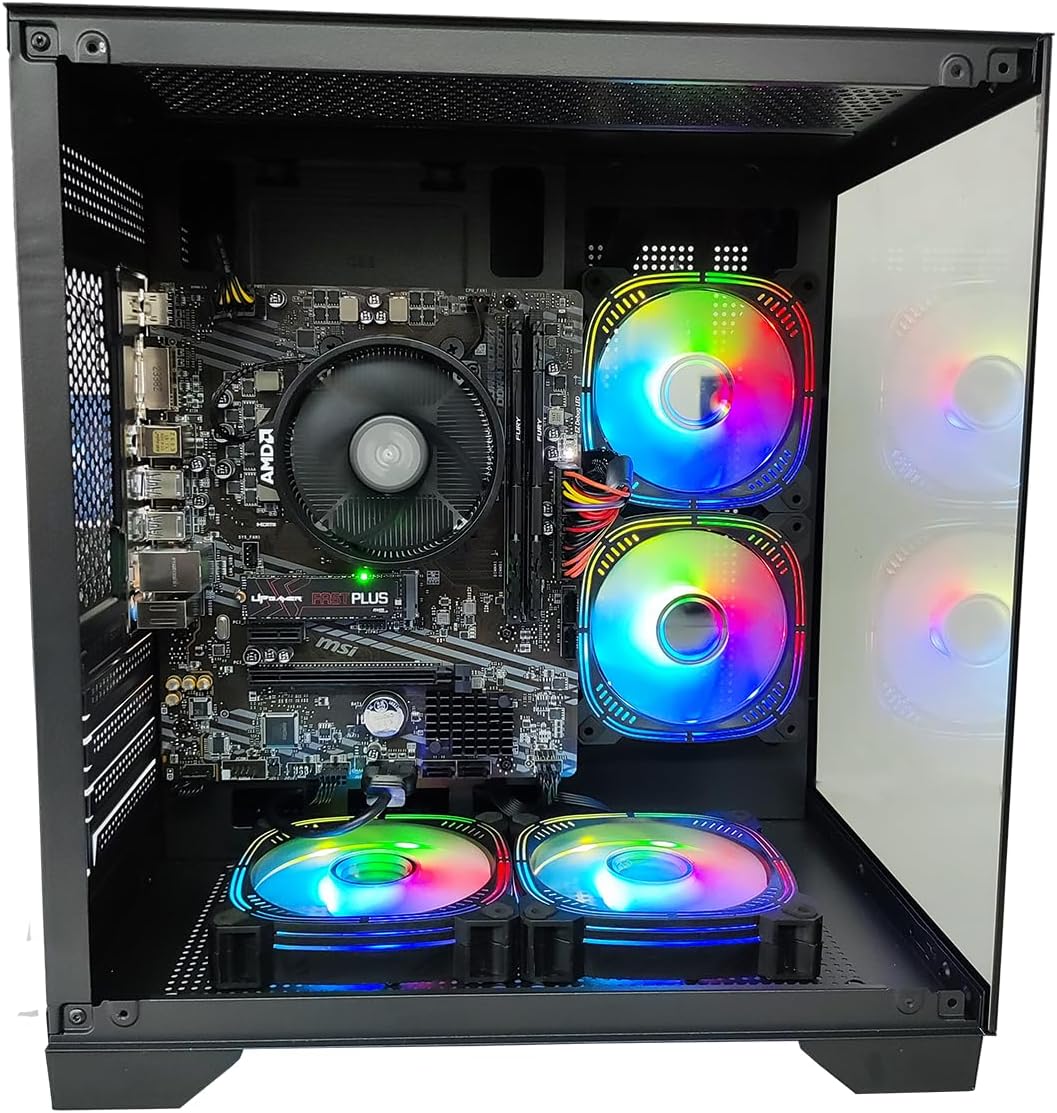 PC Gamer Ryzen 5 8500G, 16 GB DDR5, SSD M.2 NVMe 1 TB, Radeon 740M 2