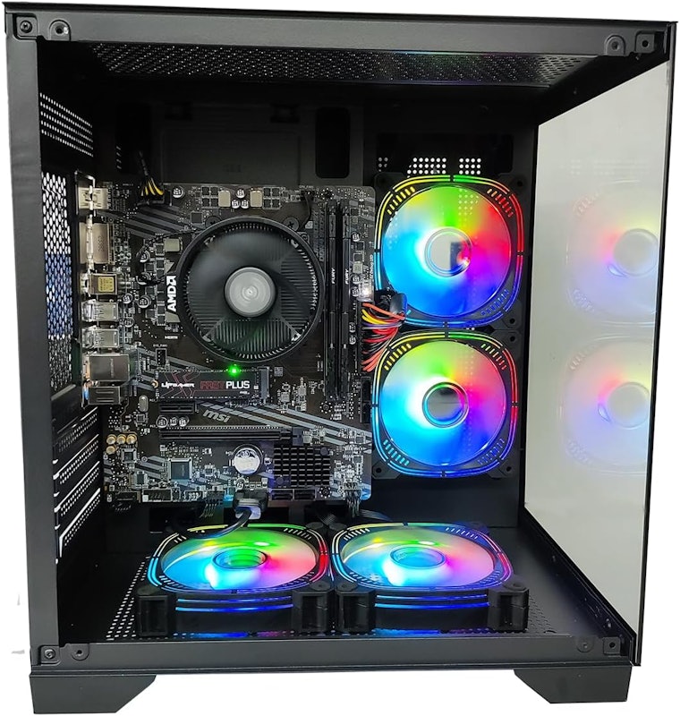 PC Gamer Ryzen 5 8500G, 16 GB DDR5, SSD M.2 NVMe 1 TB, Radeon 740M 2