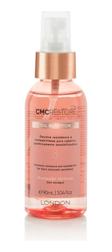 Protetor Térmico Oil Nutrition CMC Restore London 1