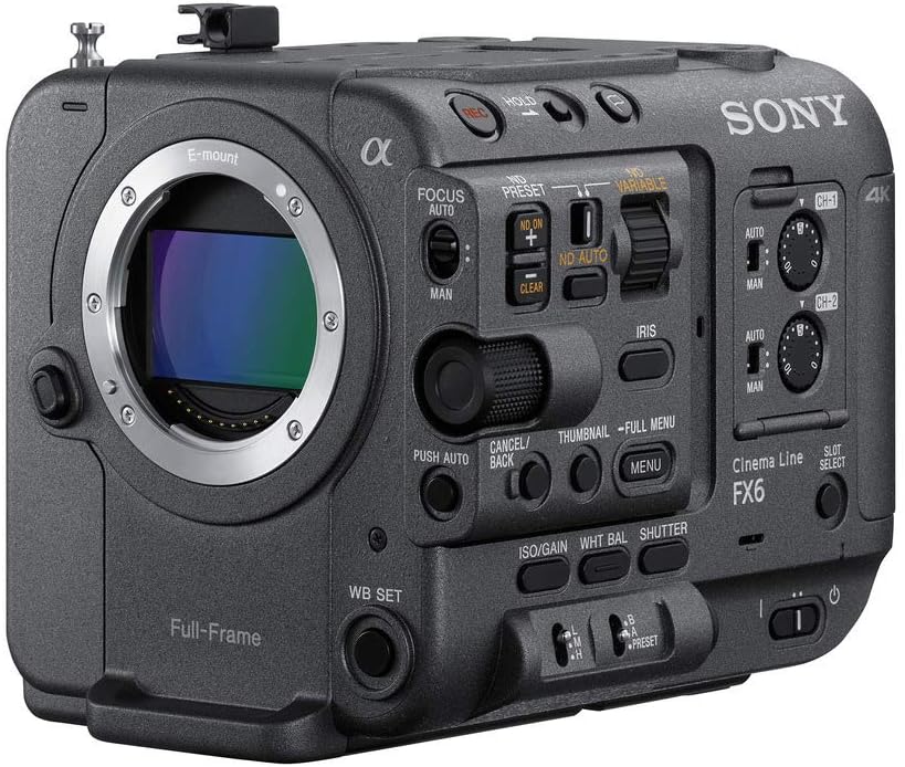 Câmera FX6 Cinema Line Full-Frame Sony 1