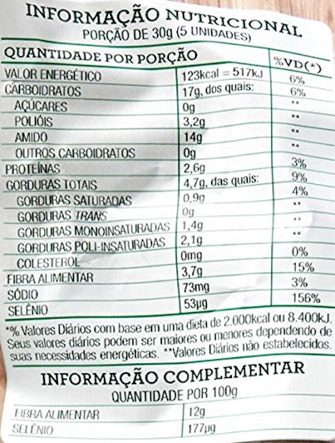 Cookies Integrais Castanha-do-Pará 2