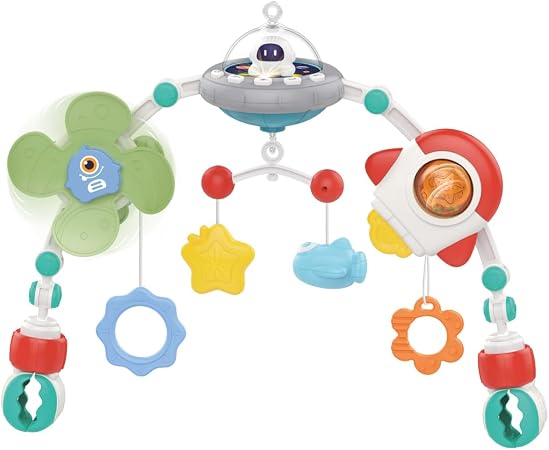 Móbile Bebê Arco para Carrinho e Berço Space 1