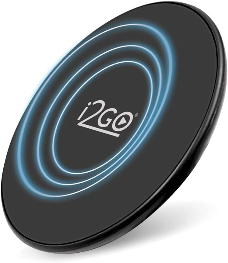 Carregador sem Fio Fast Charge i2GO 10 W Chumbo 1