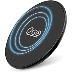 Carregador sem Fio Fast Charge i2GO 10 W Chumbo