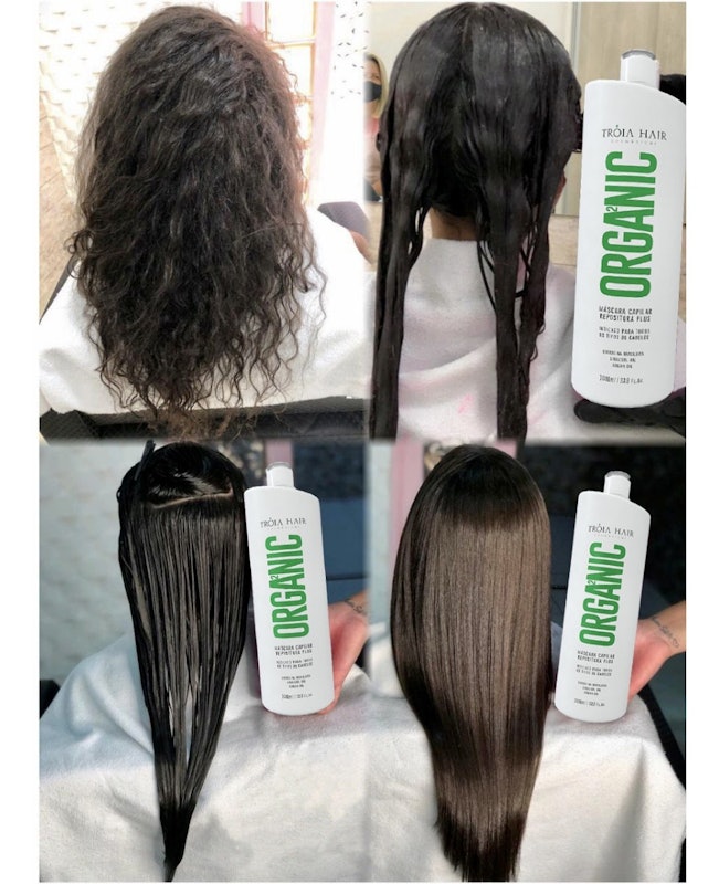 Kit Organic Troia Hair 2x1000 ml Selagem Inteligente Livre de Formol 3