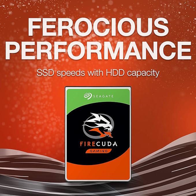 HD Interno Desktop SSHD FireCuda 1 TB Seagate Prata 2