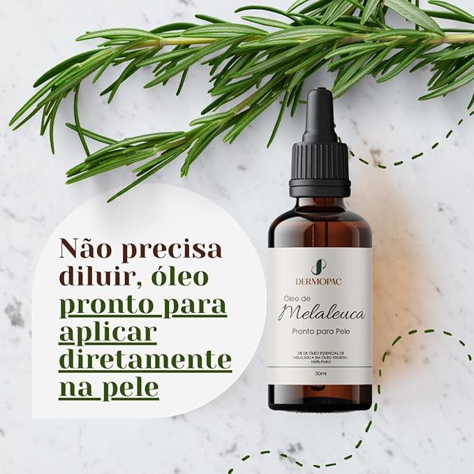Óleo de Melaleuca Pronto para Pele 4