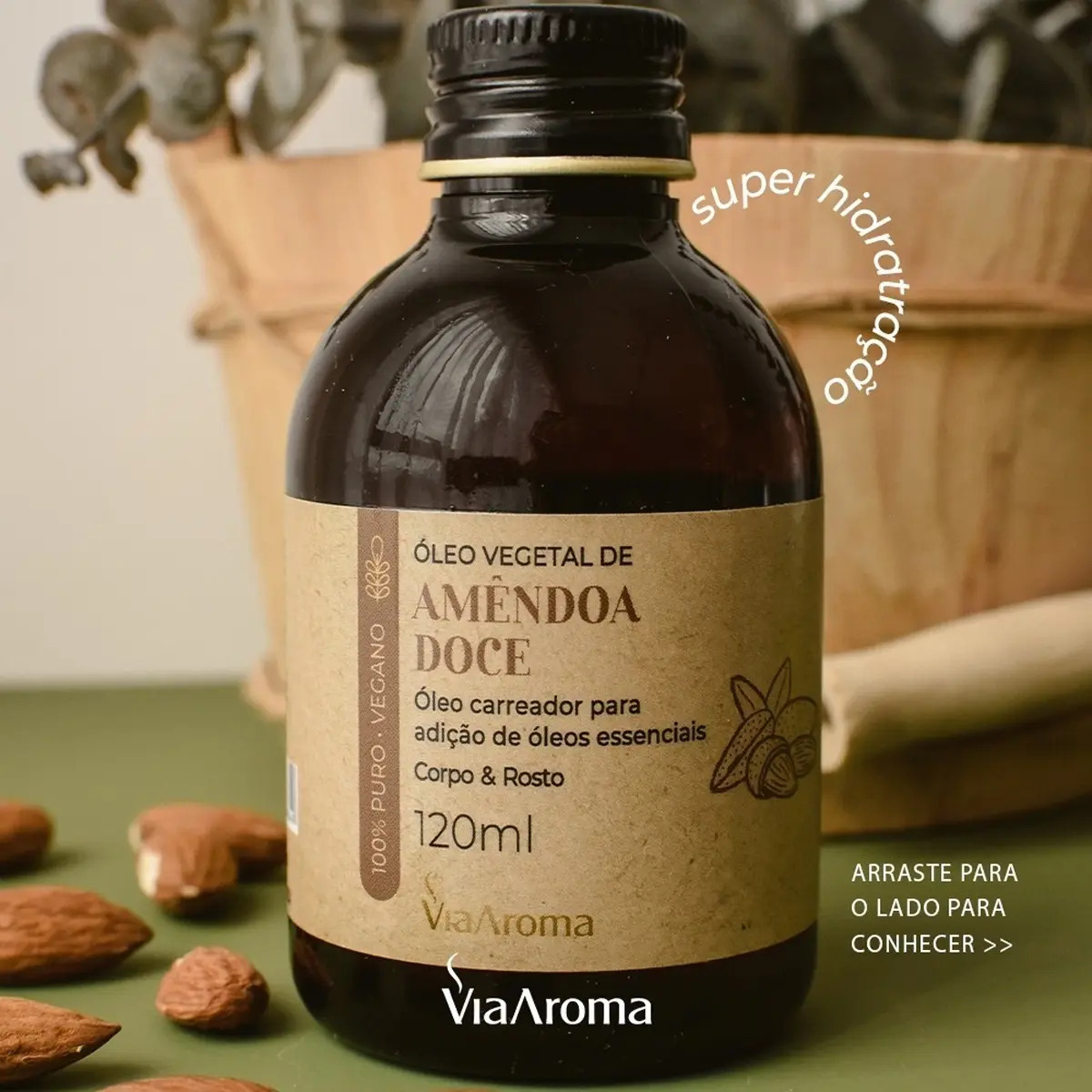 Óleo Vegetal Amêndoa Doce  3