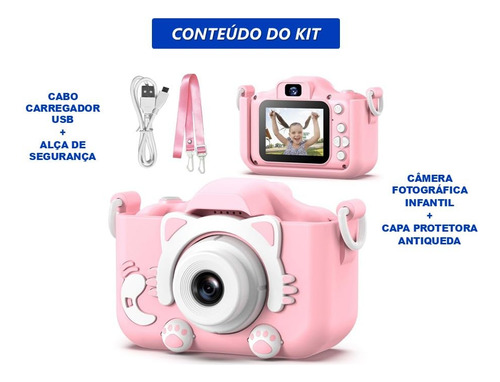 Máquina Fotográfica Infantil 4