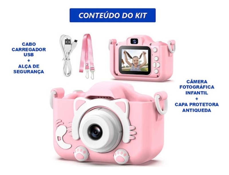 Máquina Fotográfica Infantil 4