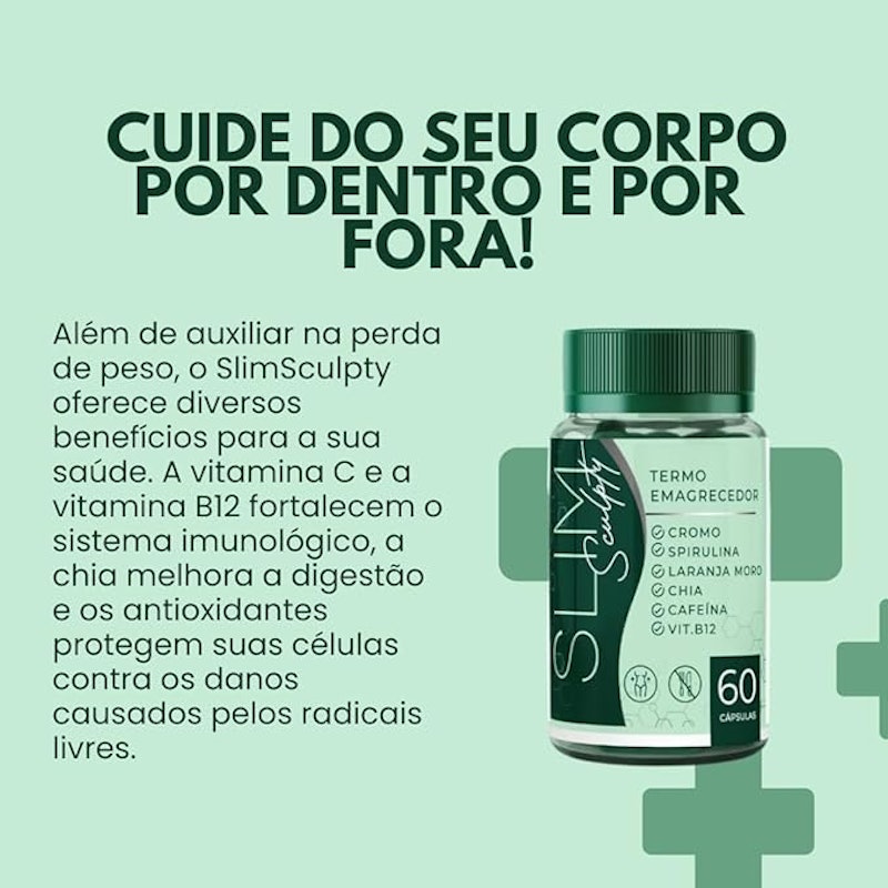 Suplemento Vitamínico Slim Sculpty 4