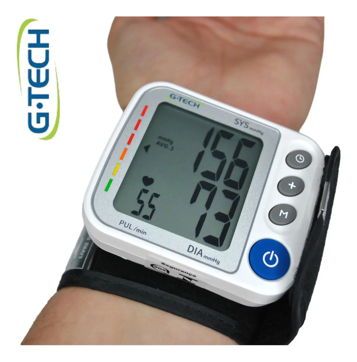 Aparelho de Pressão Digital de Pulso G-Tech GP400 3