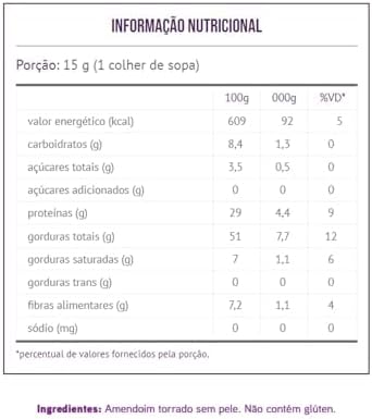 Pasta de Amendoim Akio Power Crocante 2