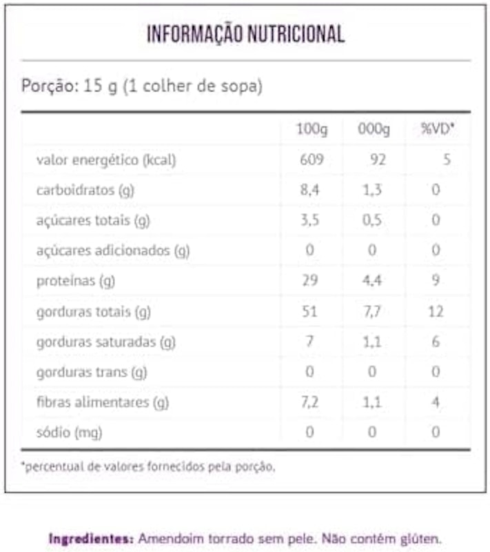 Pasta de Amendoim Akio Power Crocante 2