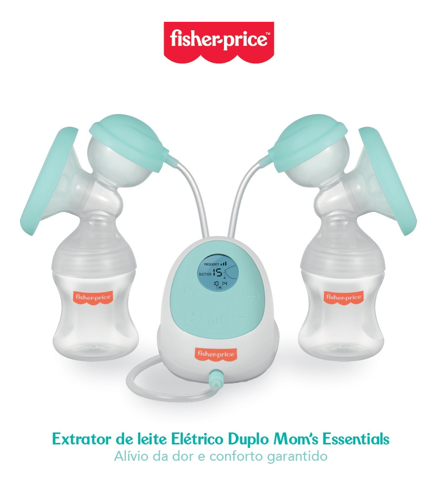 Bomba de Leite Elétrica Dupla Mom's Essentials 2