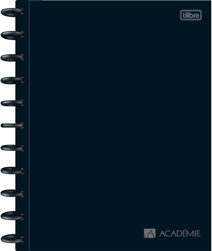 Caderno Espiral Tilidisco Capa Dura Universitário 10 Matérias Académie 1
