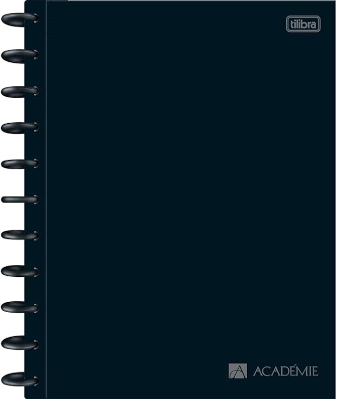 Caderno Espiral Tilidisco Capa Dura Universitário 10 Matérias Académie 1