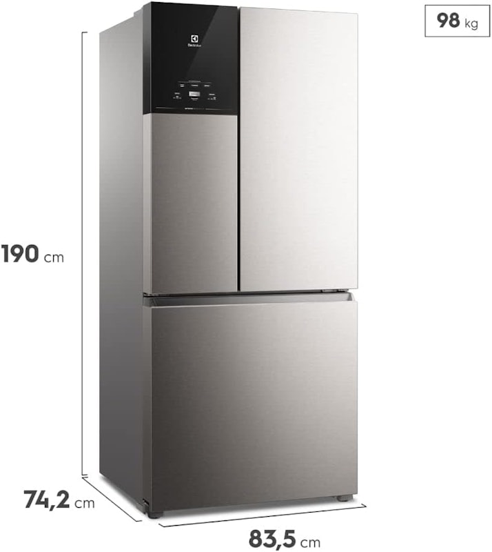 Geladeira Frost Free 596L Efficient com AutoSense 3 Portas 5