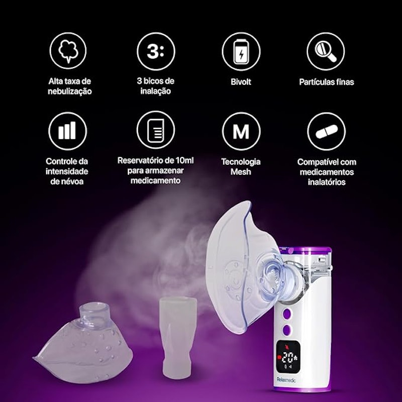 Inalador Nebulizador Aero Tech 5
