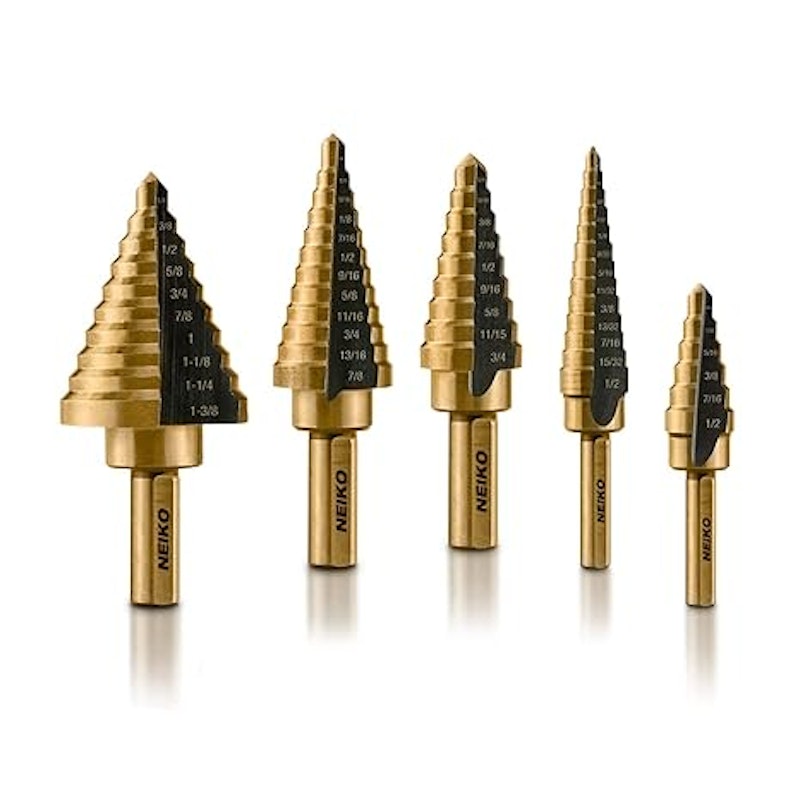 Conjunto de Brocas Escalonadas 5 Peças 1